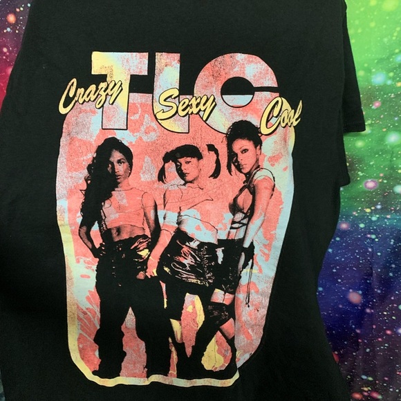 TLC Tops - 🤑🖤 Black TLC Graphic Tee